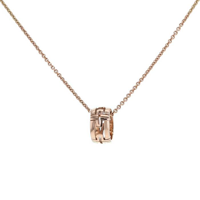 Bvlgari Parentesi Necklace Pink Gold