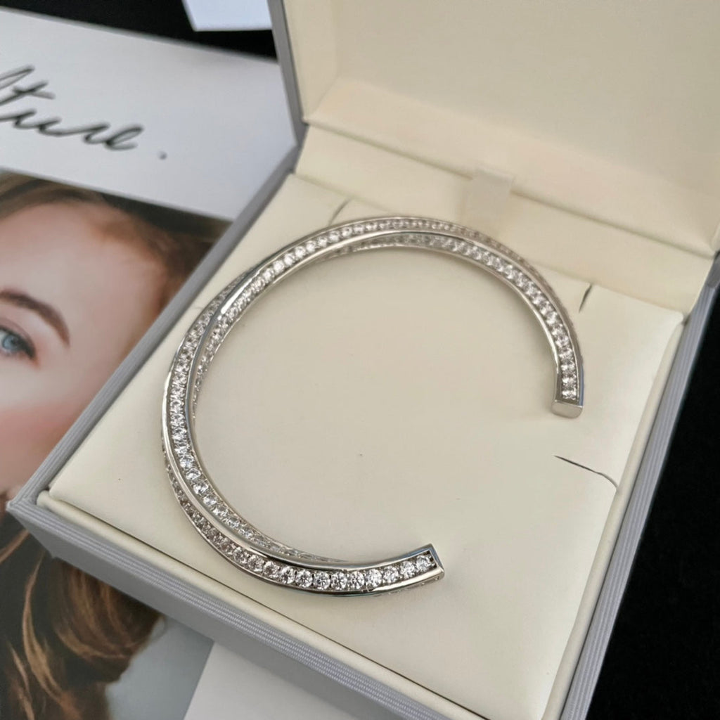 Chopard Edwige Twisted Cubic Zirconia Bracelet