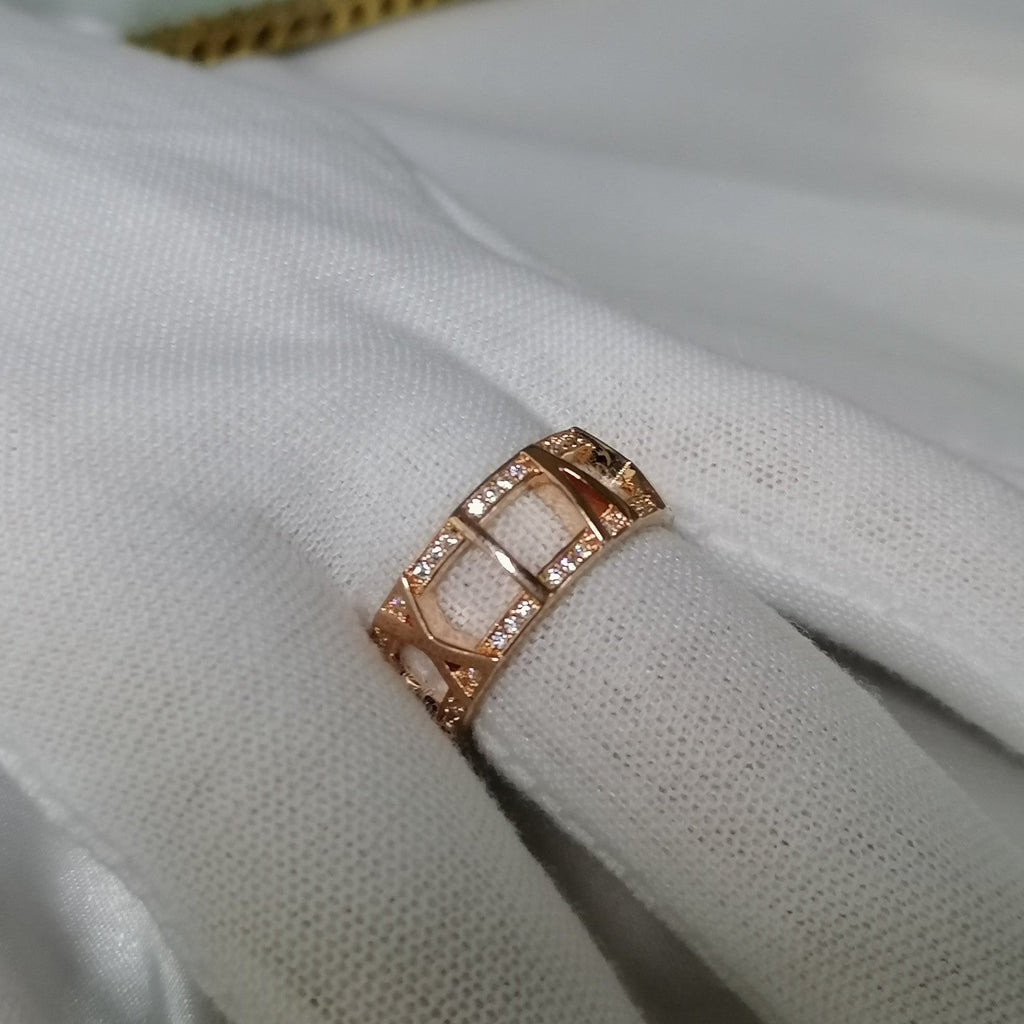 Tiffany Atlas Large Open Cubic Zirconia Ring