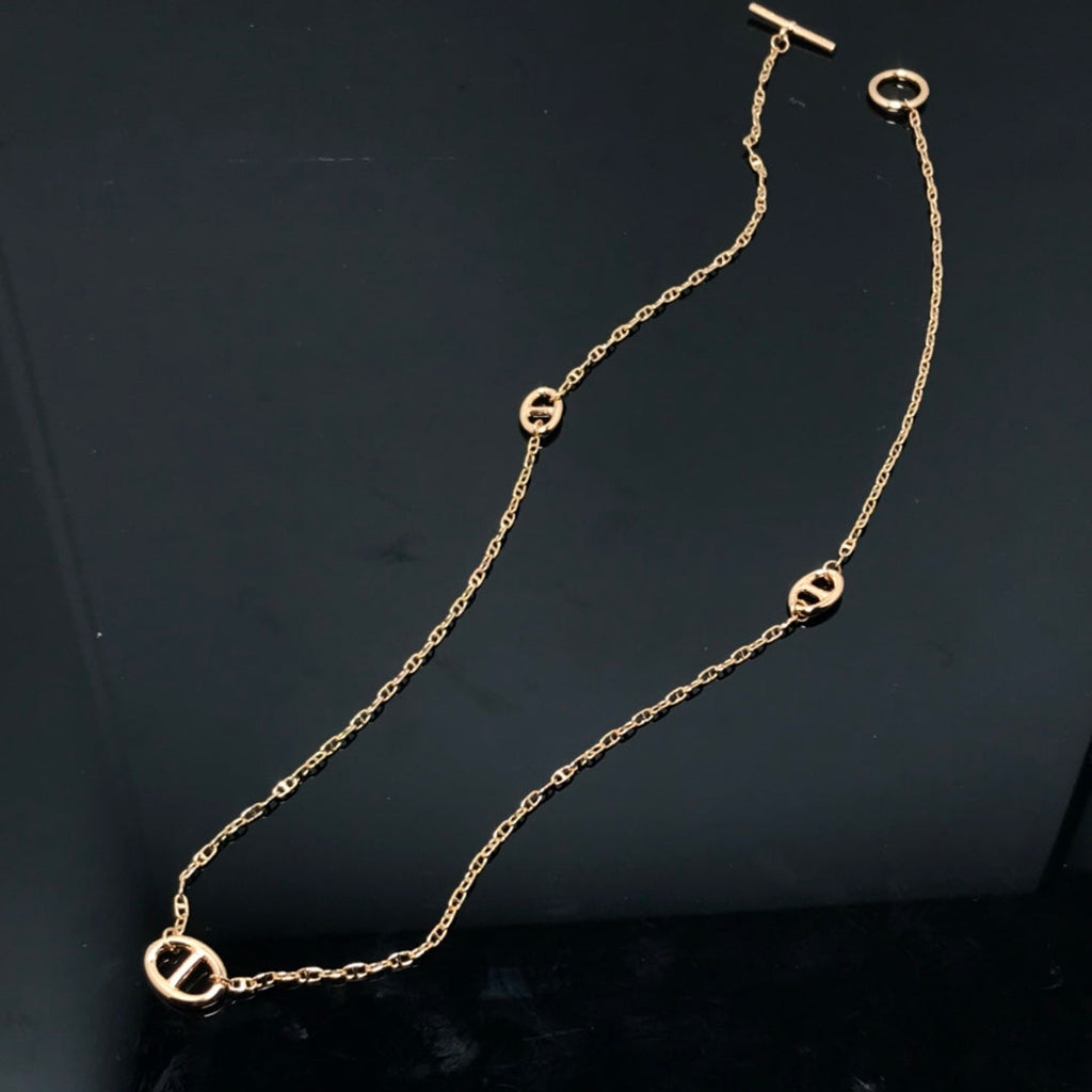 Hermes Ever Chaine Long Necklace