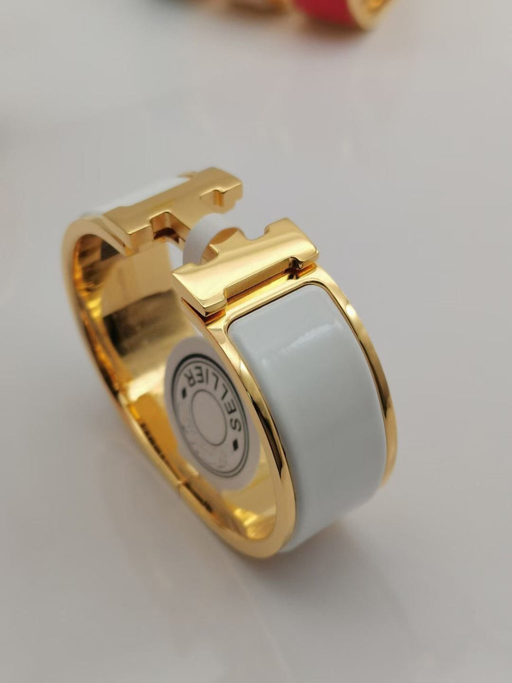 Hermes H Bracelet 20MM Gold