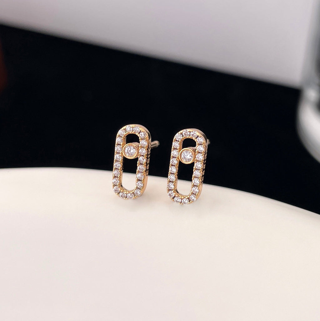 Chaumet Move Uno Cubic Zirconia Small Earrings