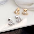Bvlgari Dream Mini Cubic Zirconia Stud Earrings