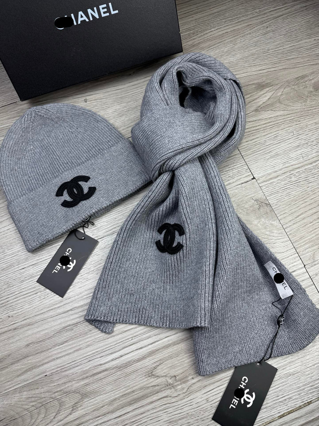 C&C Beanie + Scarf Set (2PCS)