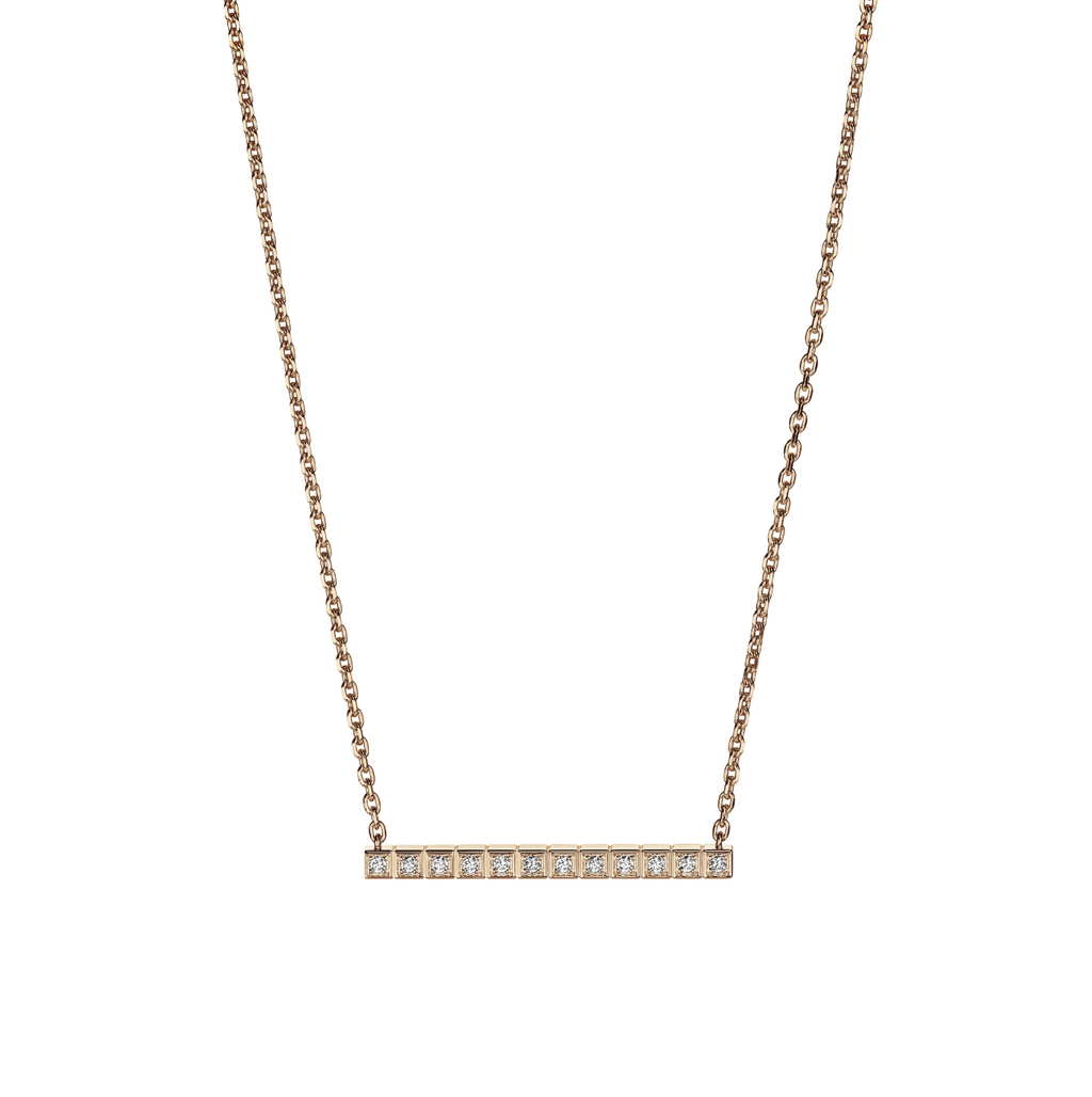 Chopard Ice Cube Full-Set Cubic Zirconia Necklace