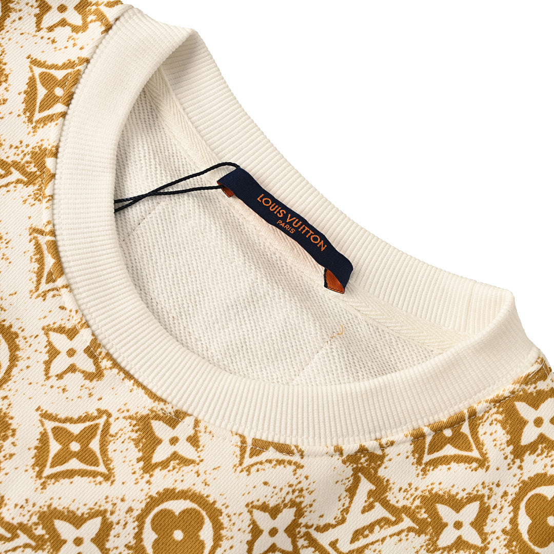 Louis Vuitton Monogram Jacquard Cotton Sweatshirt