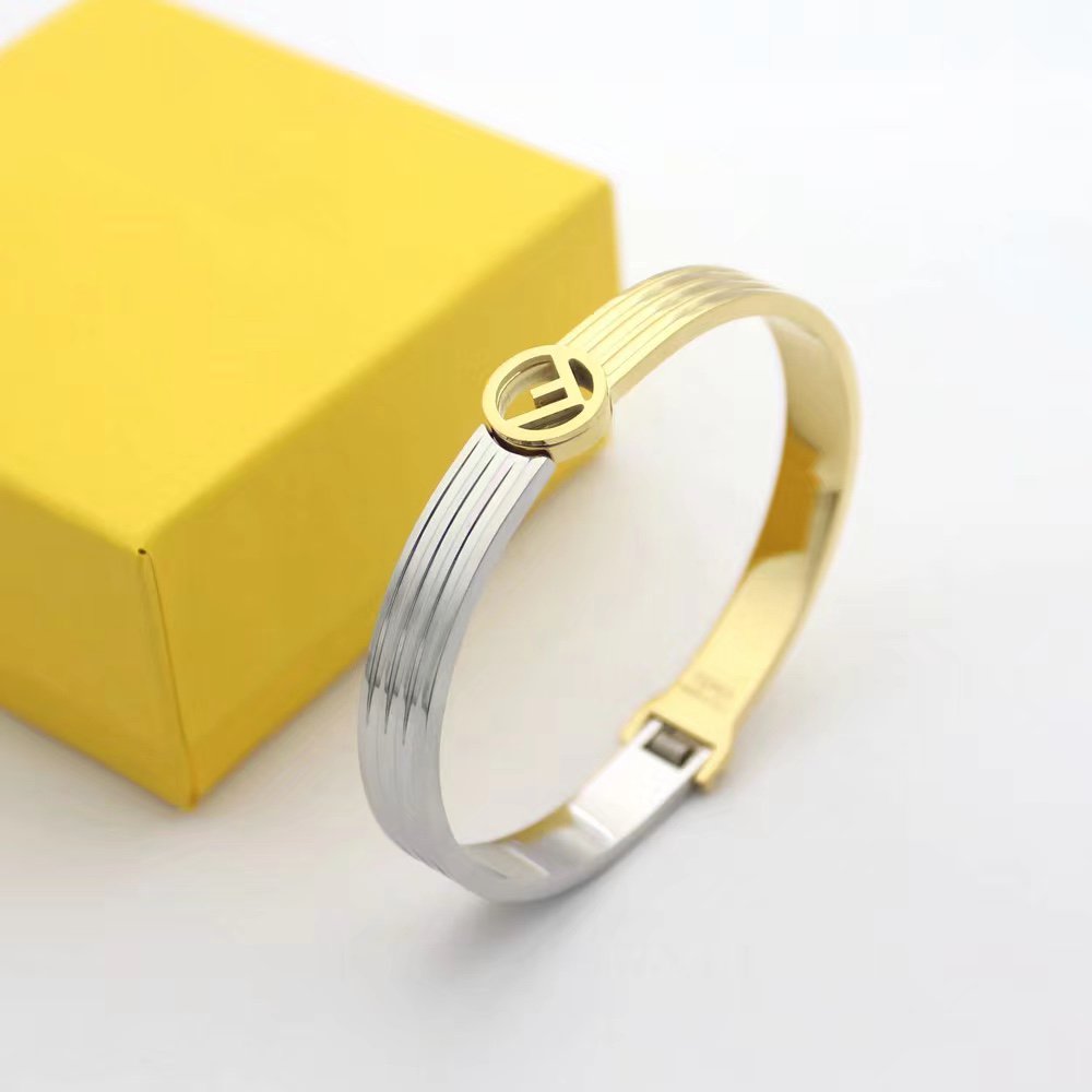 Fendi F Logo Bracelet