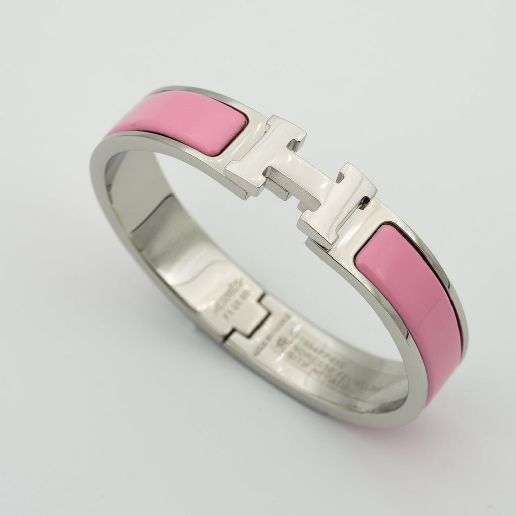 Hermes H Pink Bracelet
