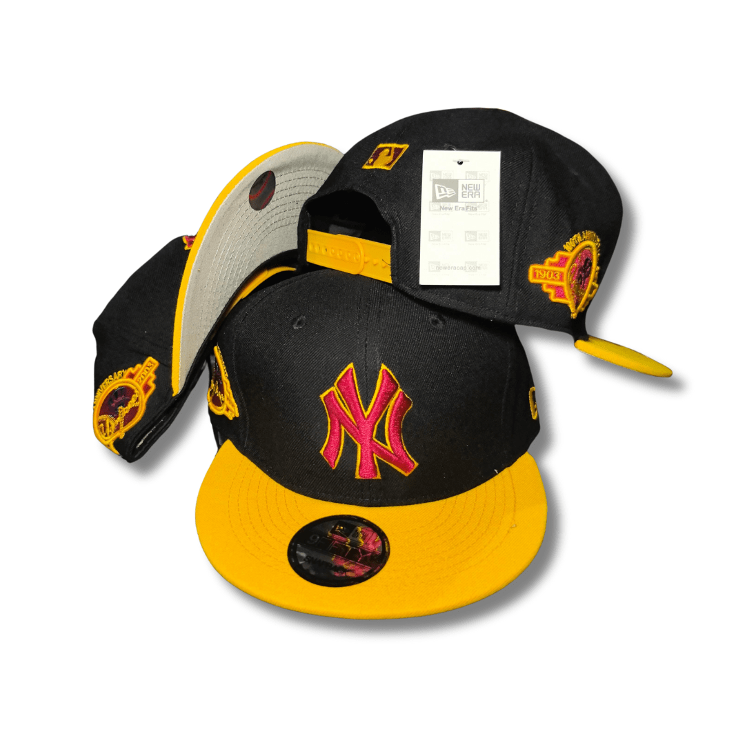 New York Yankees Black and Yellow New Era 9FIFTY Snapback Cap