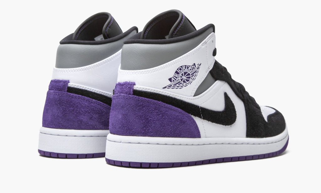 Air Jordan 1 Mid SE "Court Purple Suede" Sneakers