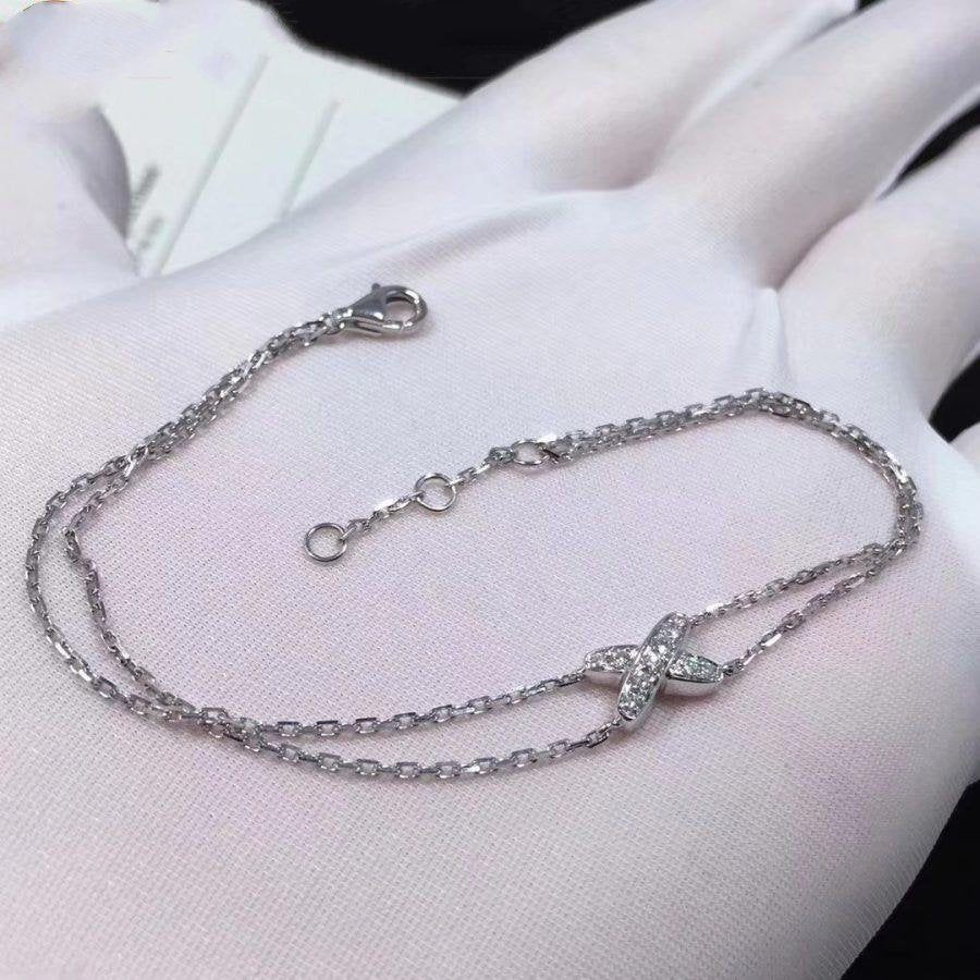 Chaumet Jeux Bracelet Silver Cubic Zirconia