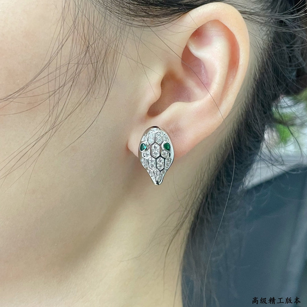 18k BVLGARI Serpenti Earrings