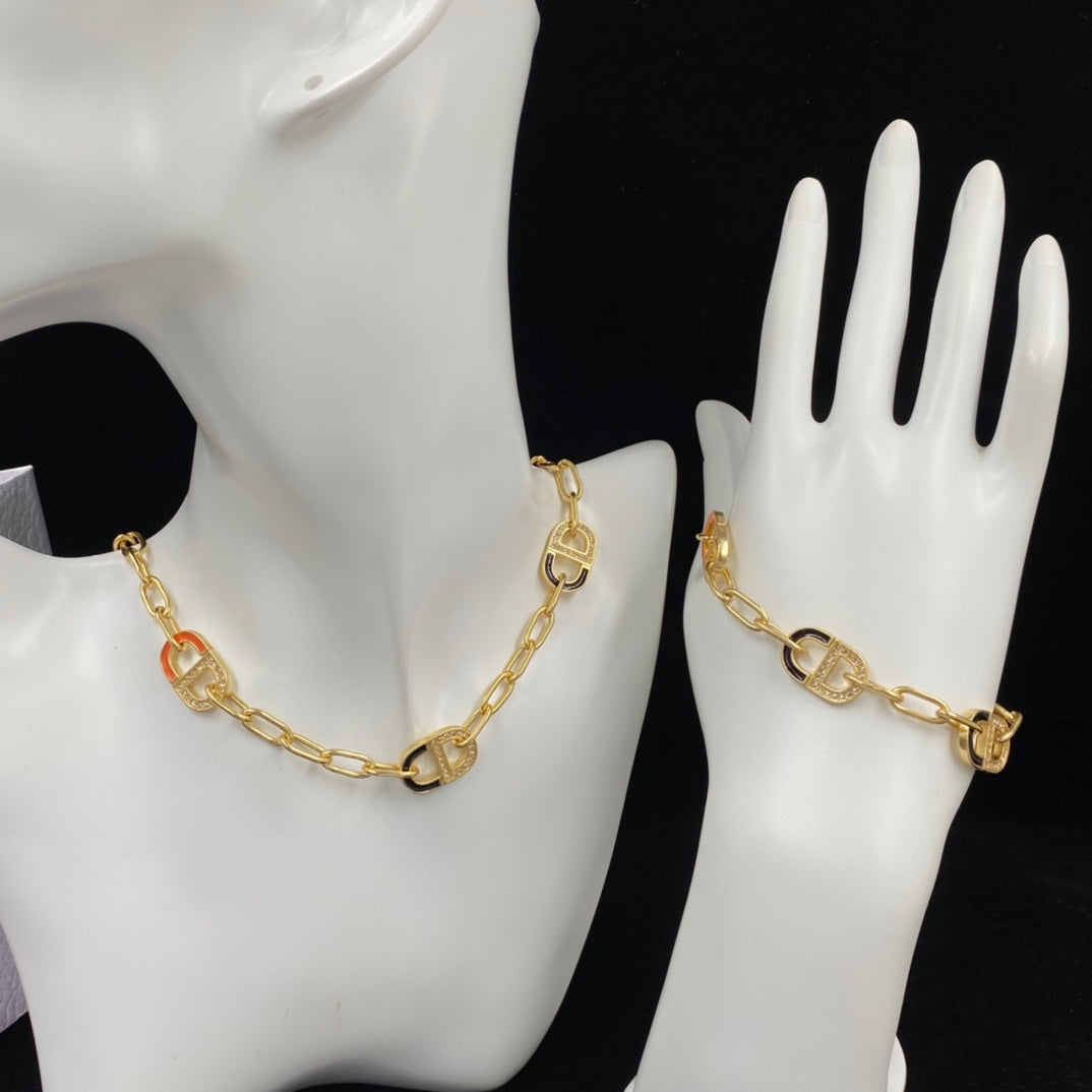 18K Dior Color Necklace