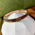 18K Double Gucci Vintage Bracelet