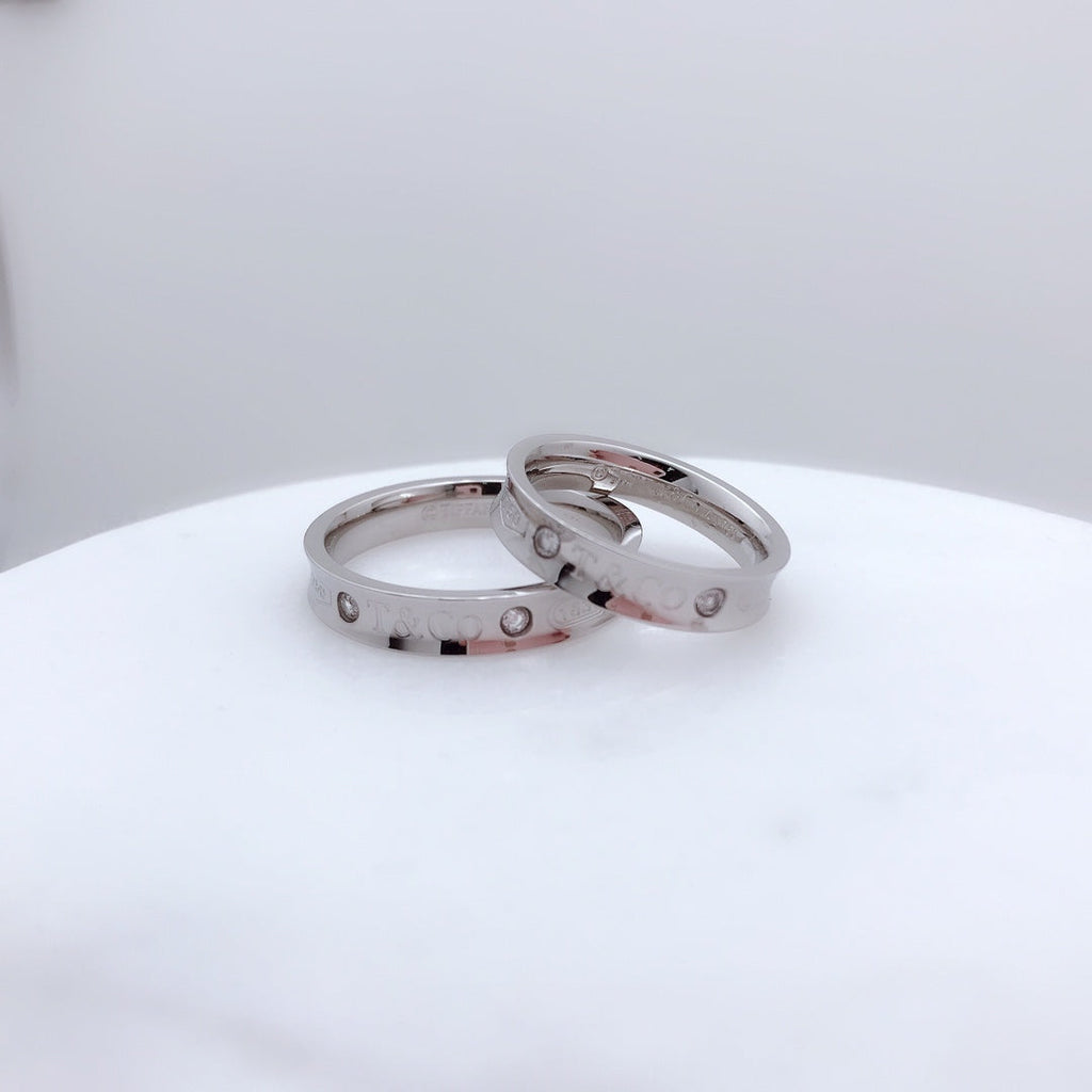 Tiffany Double Cubic Zirconia Ring